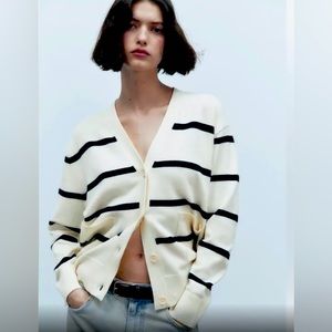 STRIPED ZARA CARDIGAN